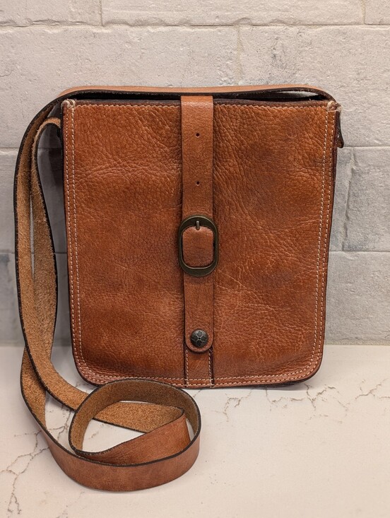 Patricia Nash Handbags - Patricia Nash Crossbody Bag - EUC - Brown 8.5x10x2 Inches